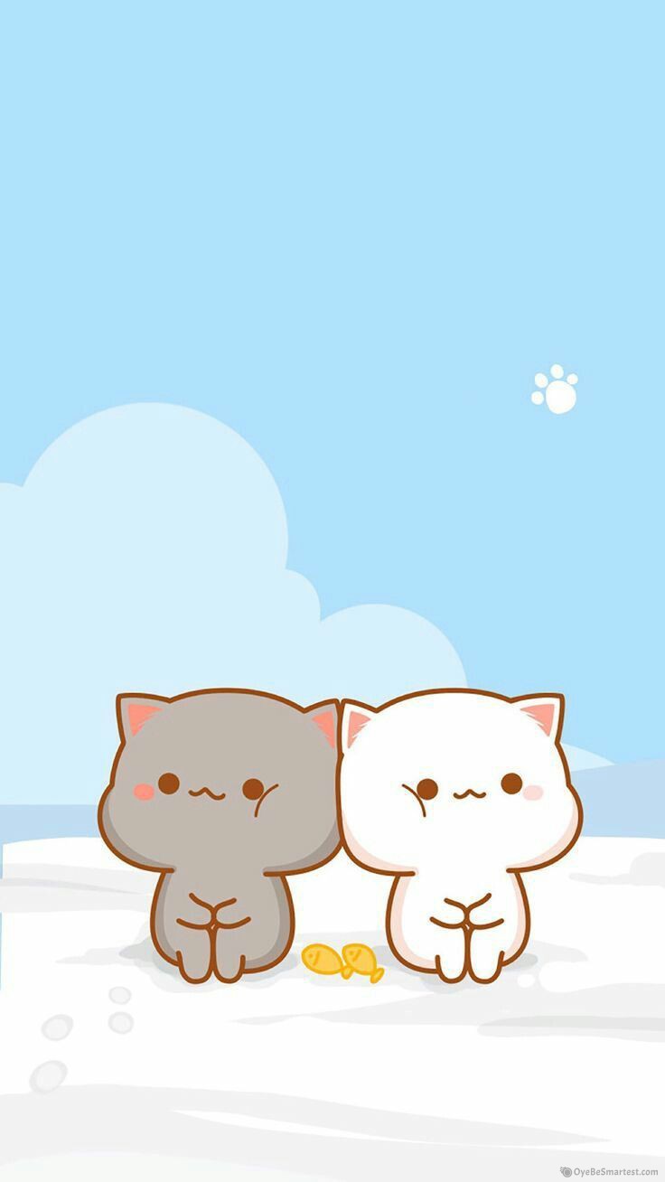 🔥 Cute Kawaii Cat Full HD Free wallpaper | Free Download