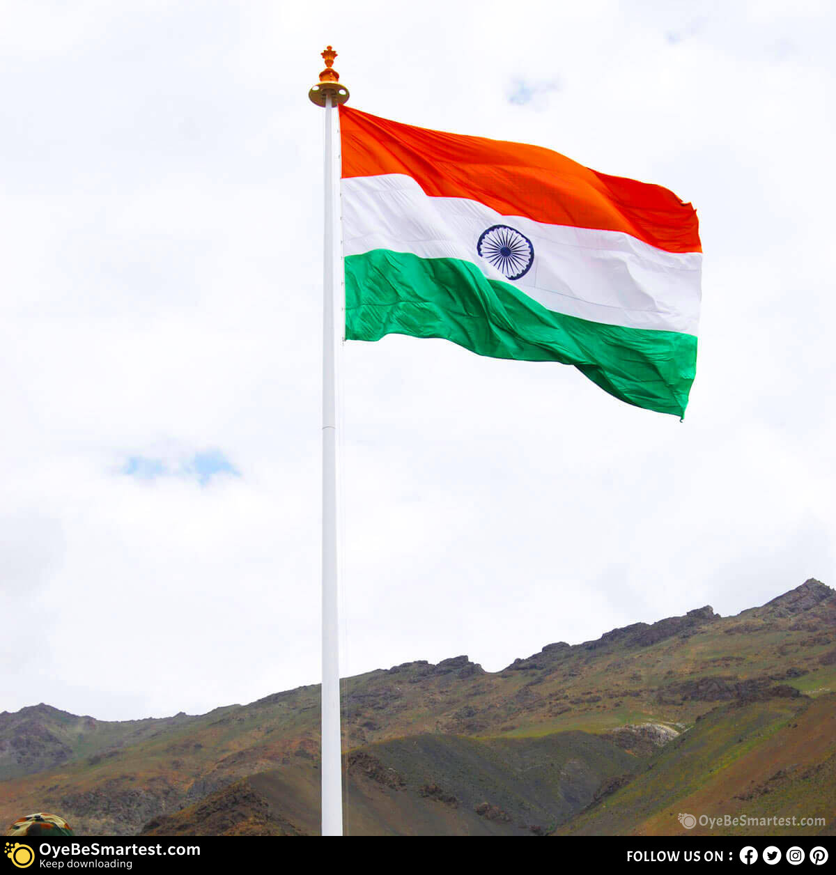 🔥 Indian Flag | Tiranga Jhanda Profile Picture for Whatsapp Twitter  Instagram Facebook Full HD Download Best Wishes Images Free Download