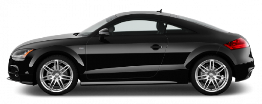 Black Audi Car PNG HD Vector