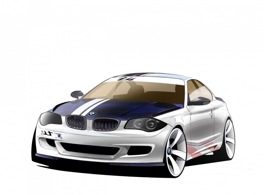 White BMW Car PNG HD Vector
