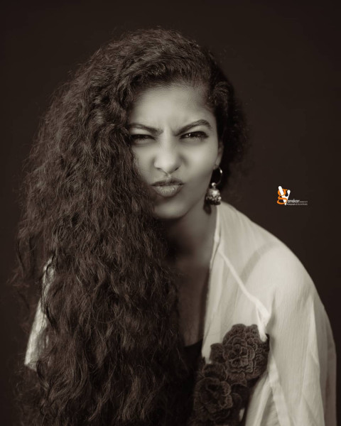 Indian Girl Pose Model photo