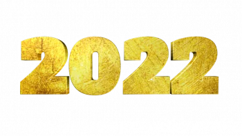 2022 Golden Color PNG - Happ