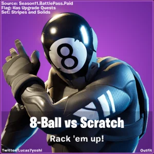 8 Ball Vs Scratch Fortnite W