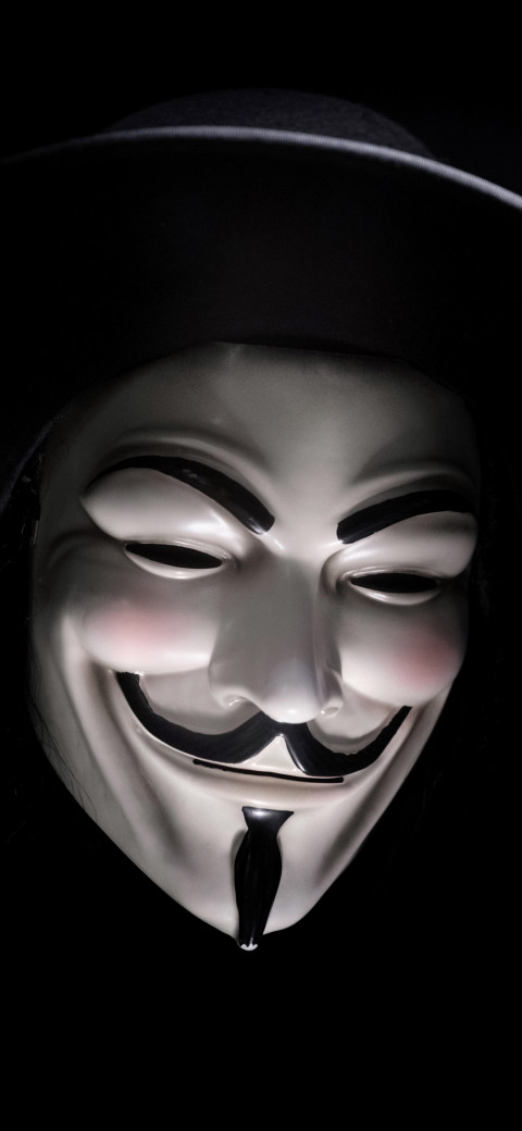 Anonymous Mask Man Amoled Bl
