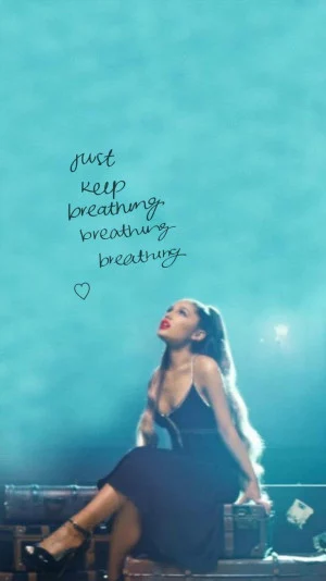 Ariana Grande Breathin Wallp