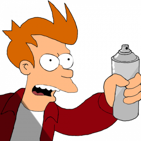 Bender Futurama Fry PNG Imag