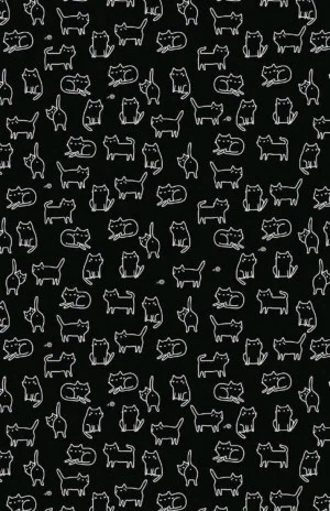 Cat Pattern Wallpapers Full