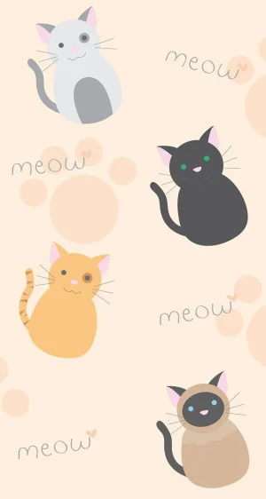 Cute Kawaii Cat Wallpapers F
