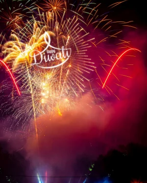 Happy Diwali Fireworks editi