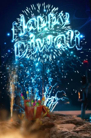 Happy Diwali PicsArt Editing