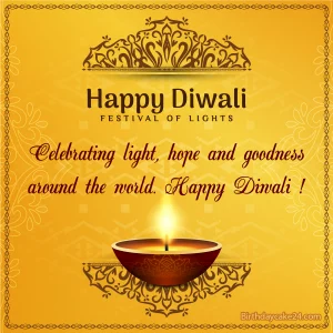 Happy Diwali English Wishing
