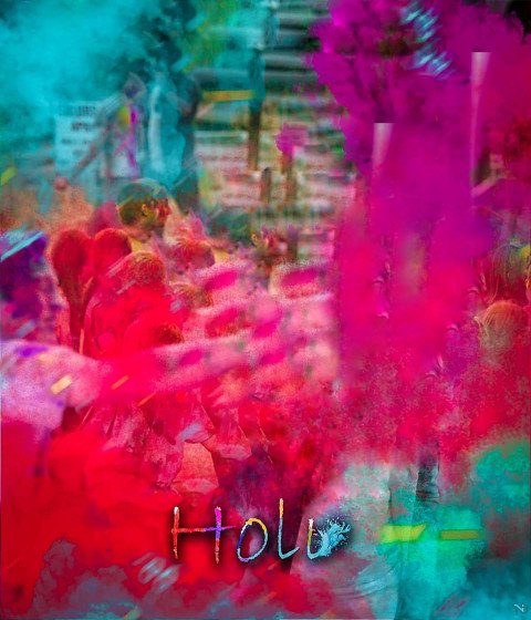 Happy Holi Picsart Editing B