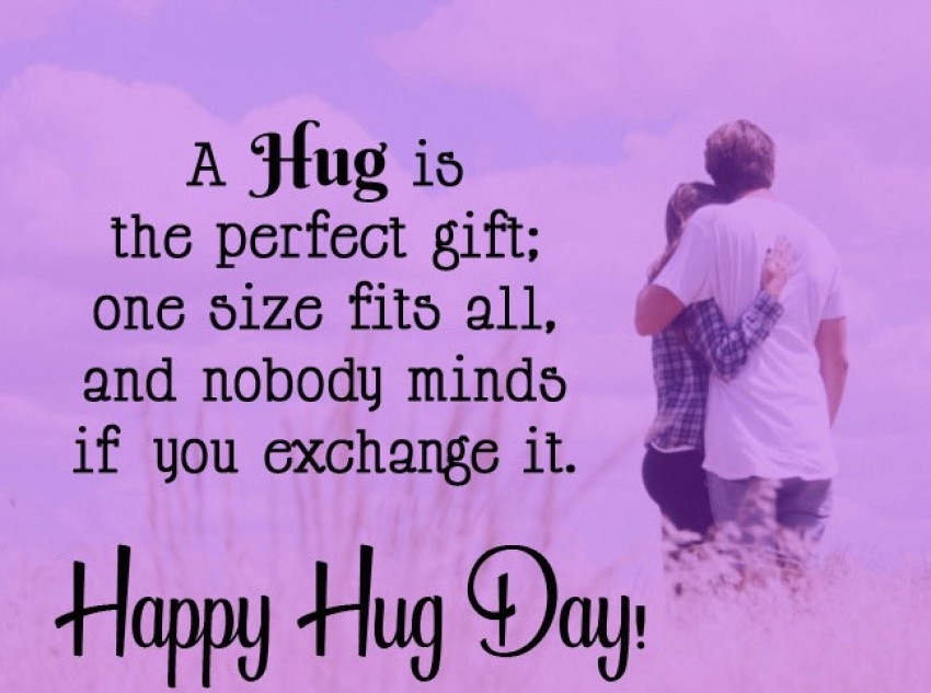 Happy Hug Day - Romantic Lov