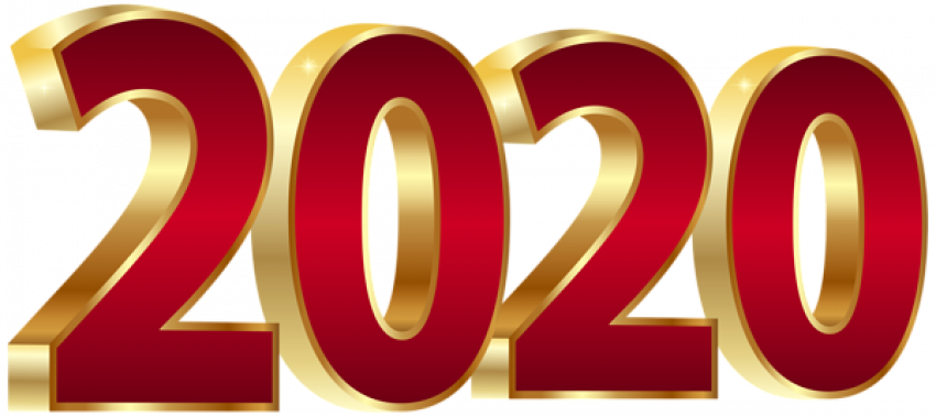 Happy New Year 2020 PNG HD D