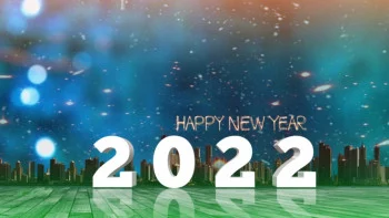 Happy New Year 2022 editing