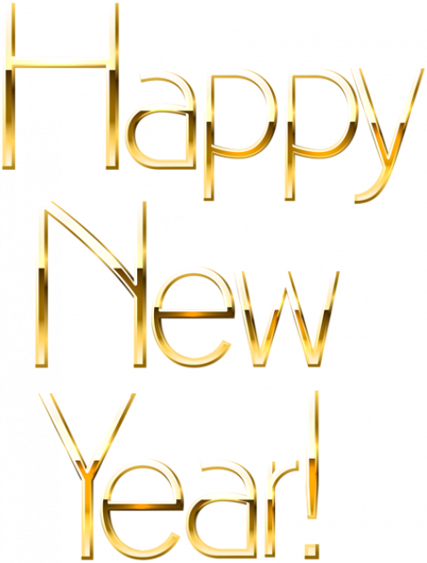 Happy New Year Png HD 034