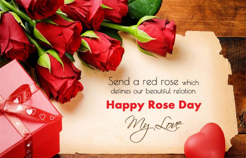 Happy Rose Day Quotes Wish I