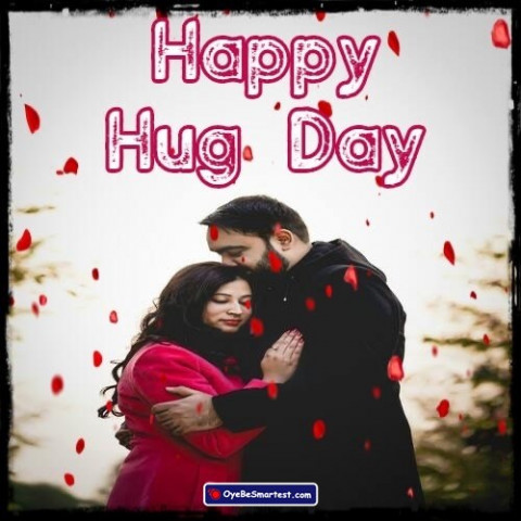 Happy Hug Day Wish for Baby