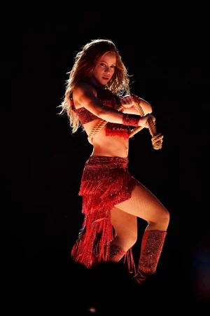 Jennifer Lopez with Shakira