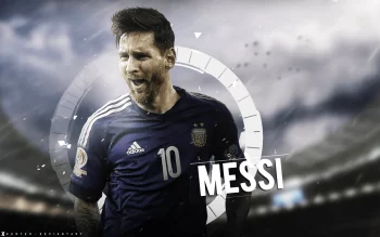 Lionel Messi Hair Style Phot