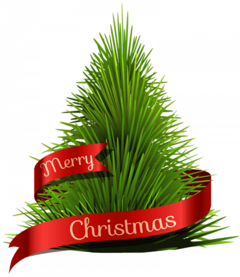 Merry Christmas Tree PNG (87