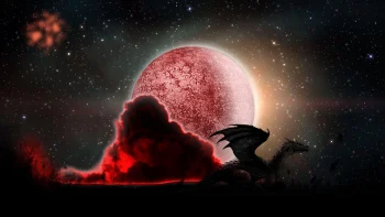 Red Moon HD Wallpapers Space