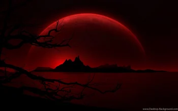 Red Moon HD Wallpapers Space