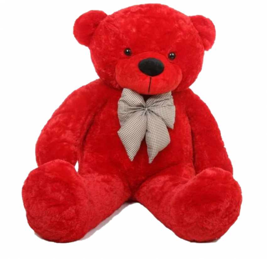Red Teddy Bear PNG Image Ful
