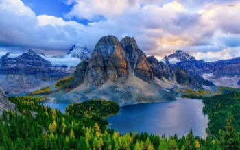 Rocky Mountains HD Wallpaper