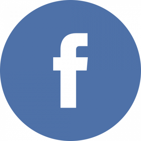 Rounded facebook Logo Icon P