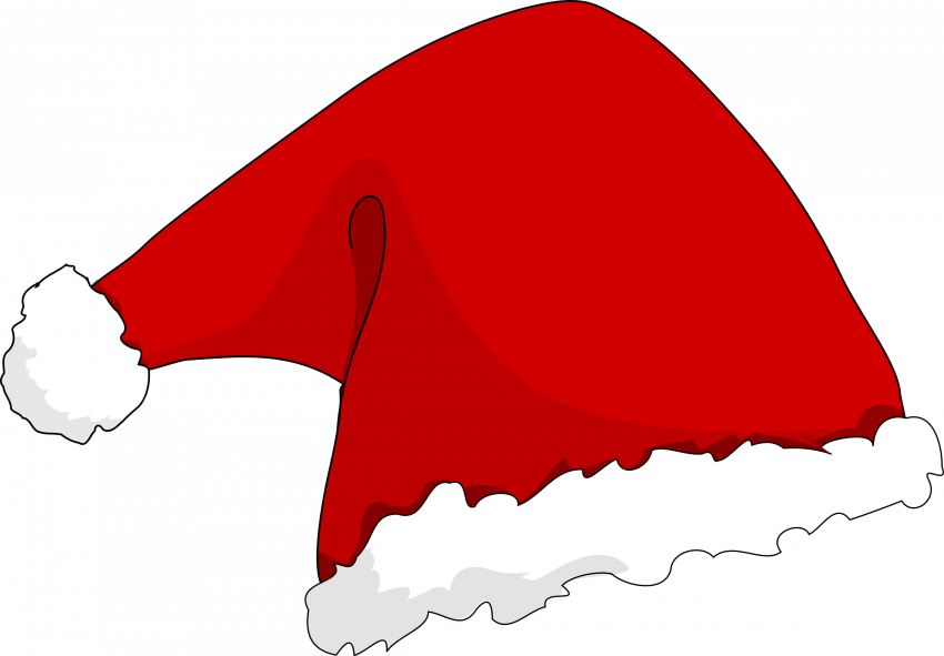 Santa Claus Cap PNG Clipart-
