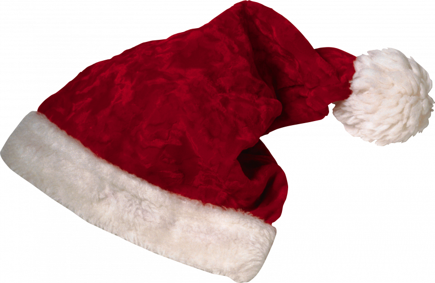 Santa Claus Cap PNG Clipart-
