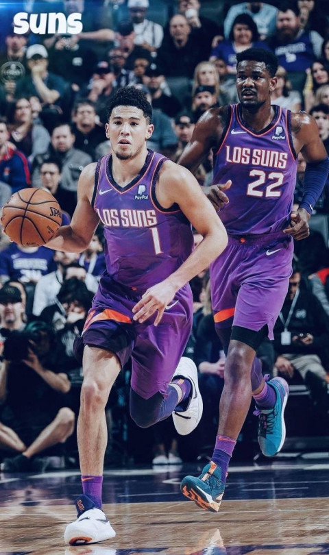 Devin Booker Suns iPhone Wal