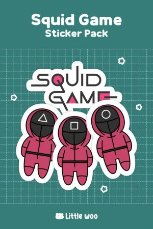 Squid Game Cartoon Pictures
