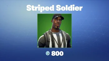 Striped Soldier Fortnite Ful