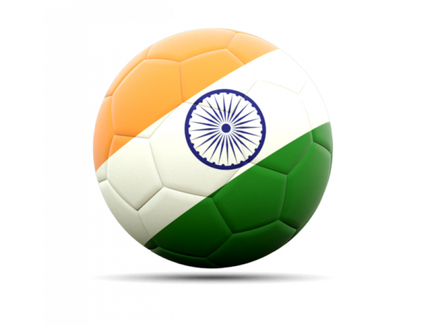 transparent ball Indian Flag