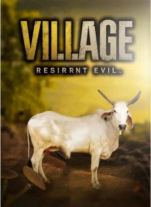 Viral Instgram Village Cow e