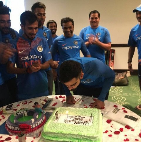 Virat Kohli Birthday Celebra
