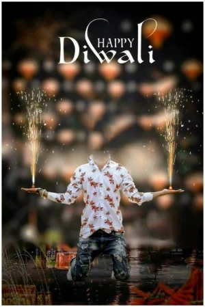 Without Head Diwali editing