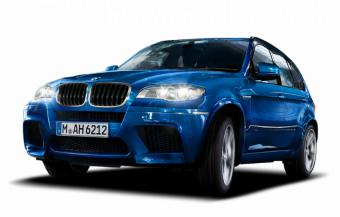 Blue BMW Car PNG HD Vector I