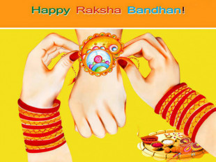 Happy Raksha Bandhan Rakhi W