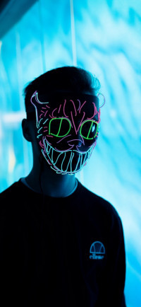 Anonymous Mask Man Amoled Wa