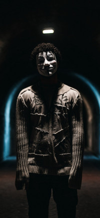 Anonymous Mask Man Amoled Wa