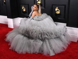 Ariana Grande Beautiful Gown