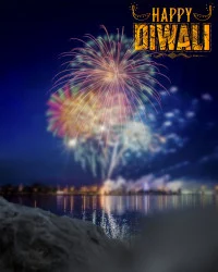 Happy Diwali fireworks editi