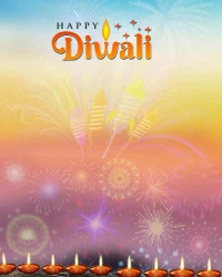 Happy Diwali editing backgro