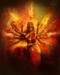 Happy Dussehra Navratri Kali