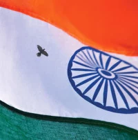 Happy Indepence Day Flag Ful