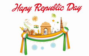 Happy Republic Day 26 januar