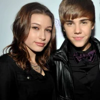 Justin Bieber with Hailey Wa